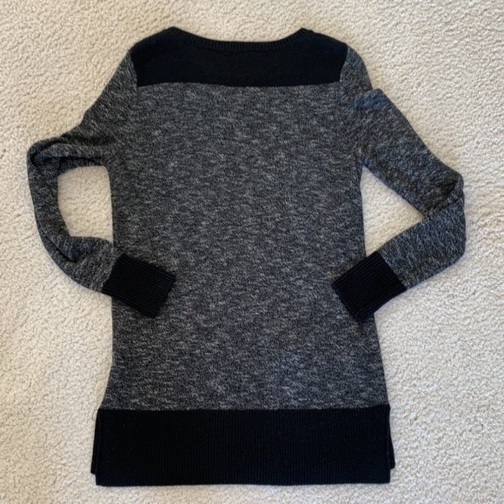 Halogen Women’s Medium Black & Gray Long Sleeve Sweater - Picture 8 of 8